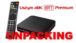Ustym 4K OTT Premium UNPACKING