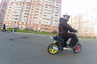 #17 bunny hop on scooter