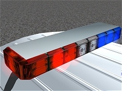 Emergency Flashing Light Bar 09