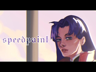 Speedpaint Misato by arencewow