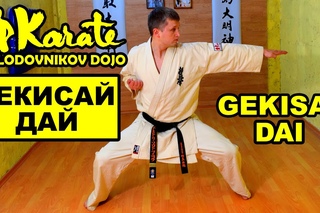 Гекисай Дай ката Gekisai Dai kata | So-Kyokushin karate киокушинкай каратэ