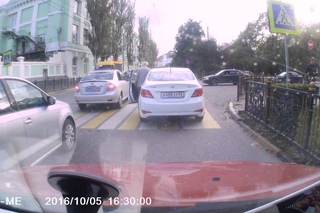 Керчь: ДТП на пешеходном переходе