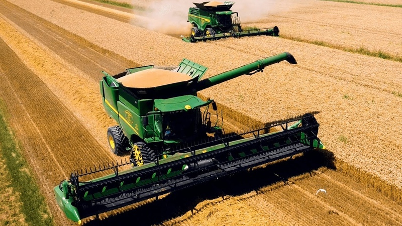 Trebbiatura 2023 JOHN DEERE X9 1100 S790i,