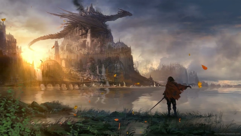 Fantasy Warrior And Dragon Live Wallpaper For Wallpaper