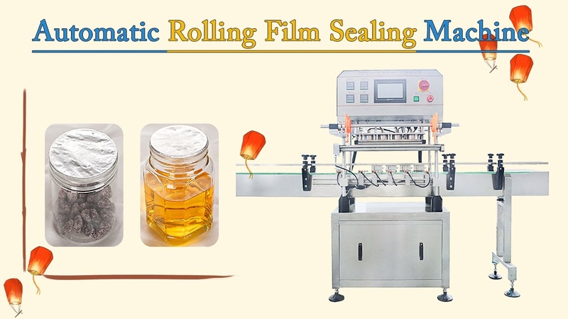 Automatic Rolling Film Bottle Mouth Electrical Heating Hot Sealing