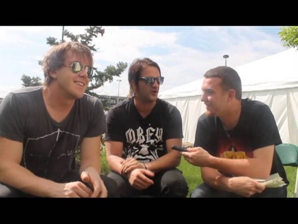 Rock on the Range 2013: Sick Puppies interview with Shimon Moore and Mark