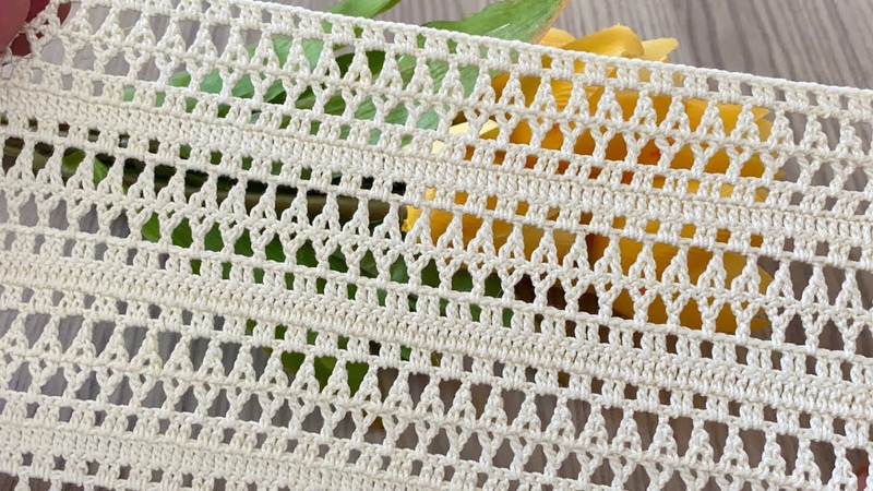 SO SIMPLE and NEW Design Crochet Summer Blouse, Tunic, Shawl Pattern