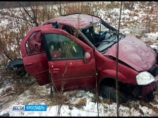 В ДТП в Мышкинском районе пострадало пять человек