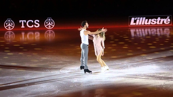 Art on Ice 2016 Lausanne Papadakis, Cizeron skate to James Gruntz singing Belvedere