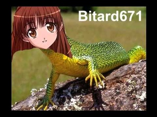 Bitard671 - Моя девушка рептилоид # Экспериментальная песня