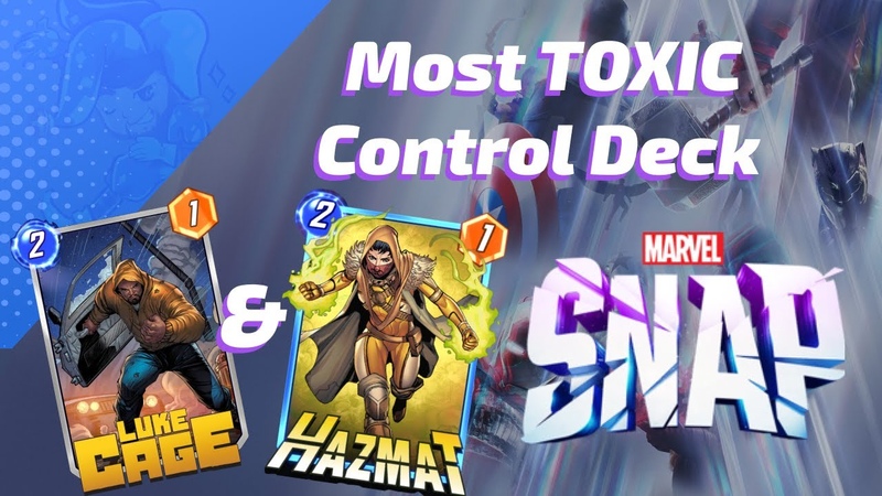 Most TOXIC Control deck in Marvel SNAP featuring Luke Cage