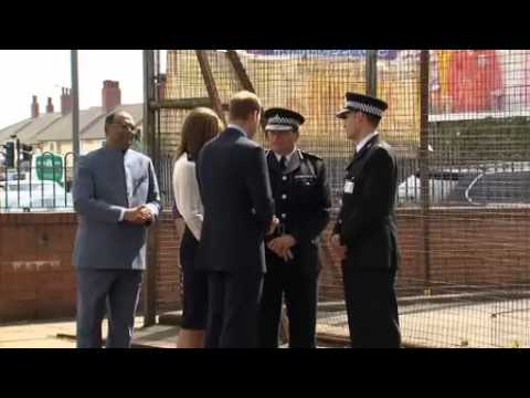 Prince William Kate Middleton visit