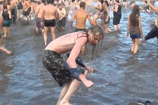 Gollum at Woodstock Festival in Poland