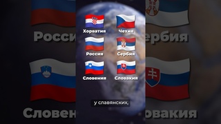 Почему флаги похожи? #африка #славяне #арабы