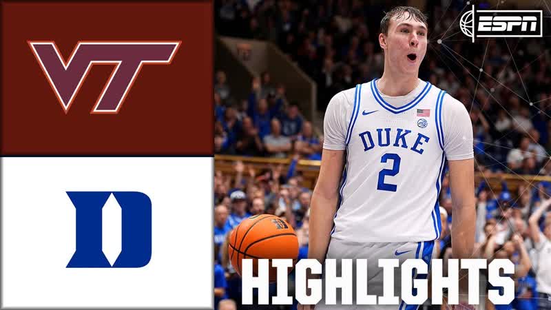 Cooper Flagg SHOWS OUT with 24 PTS in Duke s BIG WIN vs. Virginia Tech , ESPN