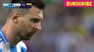 Argentina vs Ecuador penalty Shouting | Copa America  2024