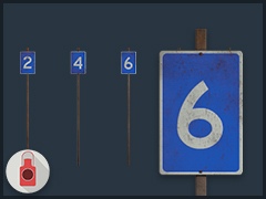 NSW Sign | Std Car Mark - 06