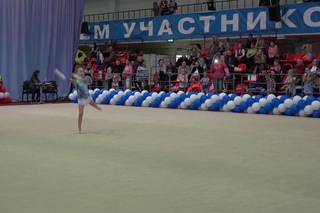 Сагдеева Эмилия (2010 г) выступление в Москве  на турнире Весенняя грация