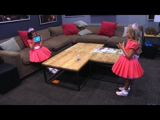 Sophia Grace & Rosie Play the New ’Heads Up!’ Kids Deck