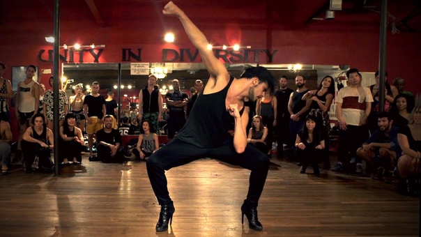 YANIS MARSHALL HEELS CHOREOGRAPHY 7, 11 BEYONCÉ. MILLENNIUM IN LOS ANGELES. FILMED BY