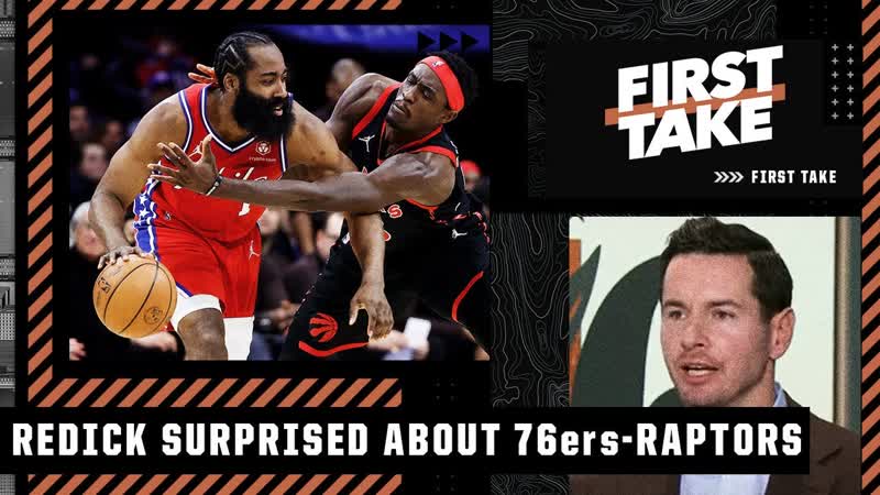 Raptors look completely outmatched JJ Redick is surprised the 76ers are dominating, First