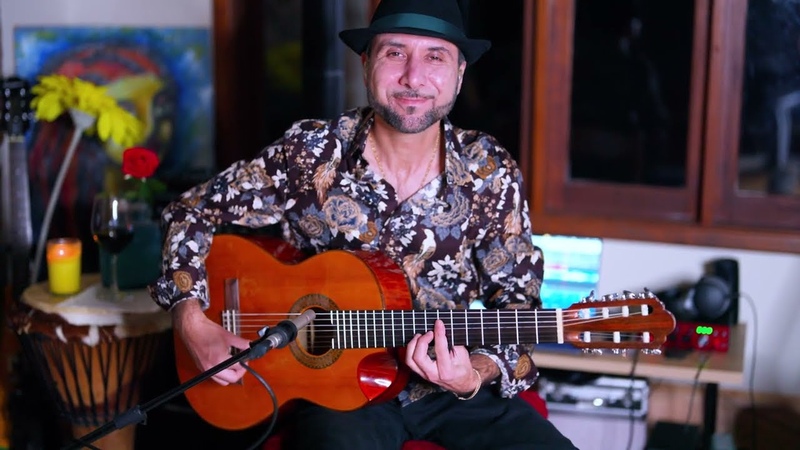 Vadim Kolpakov Dui, Dui famous Gypsy song, 7 string guitar Romani