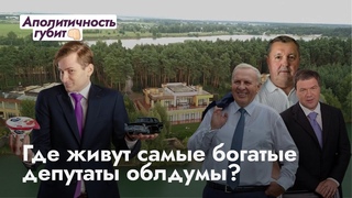 Как живут самые богатые депутаты облдумы?
