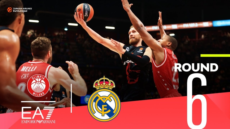 Musa leads Real to edge Milan on the road , Round 6, Highlights, Turkish Airlines Euro
