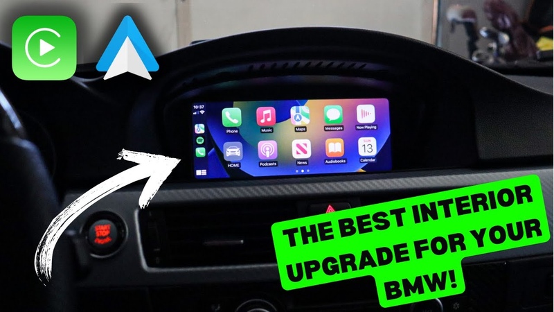 BMW E90, E92 Apple Carplay, Android Auto CIC Integration Kit FULL INSTALL +