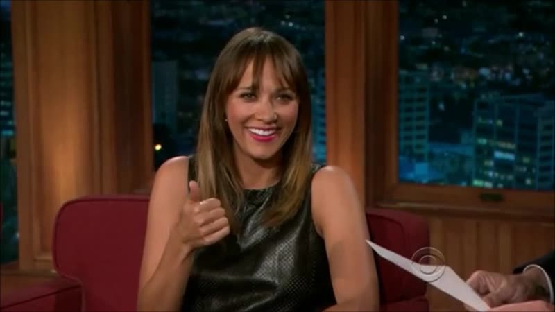 Rashida Jones au Late Late Show de Craig Ferguson le 2 Août