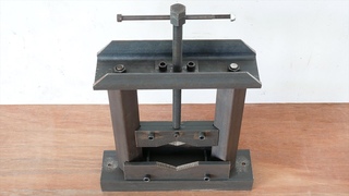 Make A Metal Pipe Vise | Simple Diy Metal Pipe Vise Without Welding | DIY
