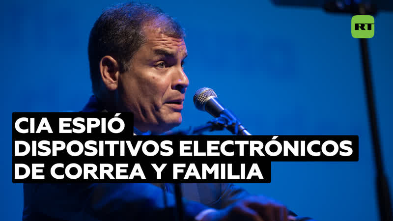 Correa comenta con RT el caso de espionaje de una empresa española para la