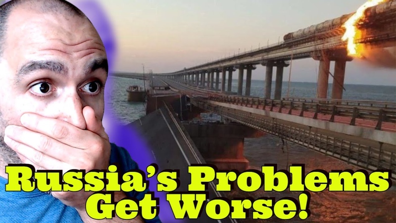 Crimean Bridge Destroyed Russian Forces Cut Off Ukraine Daily Update 8 October