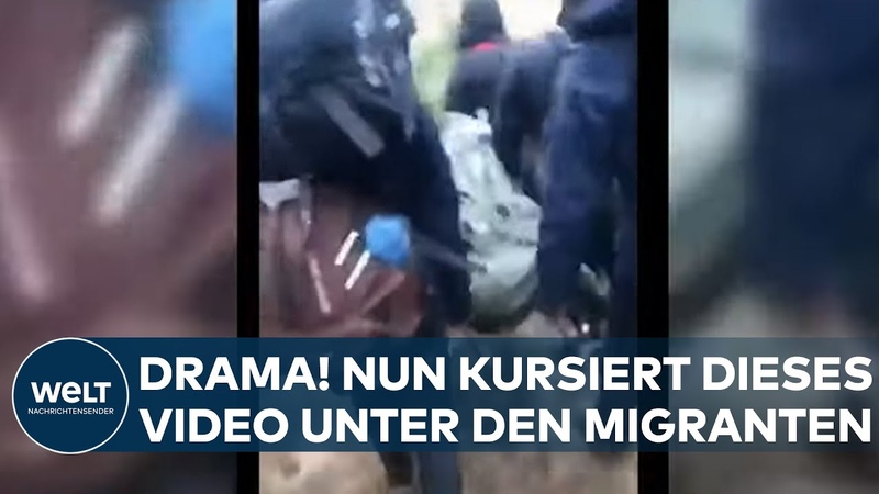 ESKALATION AN DER GRENZE: Humanitäre Katastrophe Unter den Migranten kursiert dieses