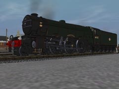 BR Gresley A3 Humorist BR Green