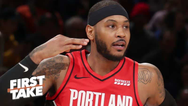 Reacting to Carmelo Anthony dropping 26 points on the Knicks, First