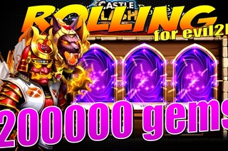 Битва Замков, Мега Ролл 200000 самов, сразу после обновы, В поисках Ронина, Castle Clash