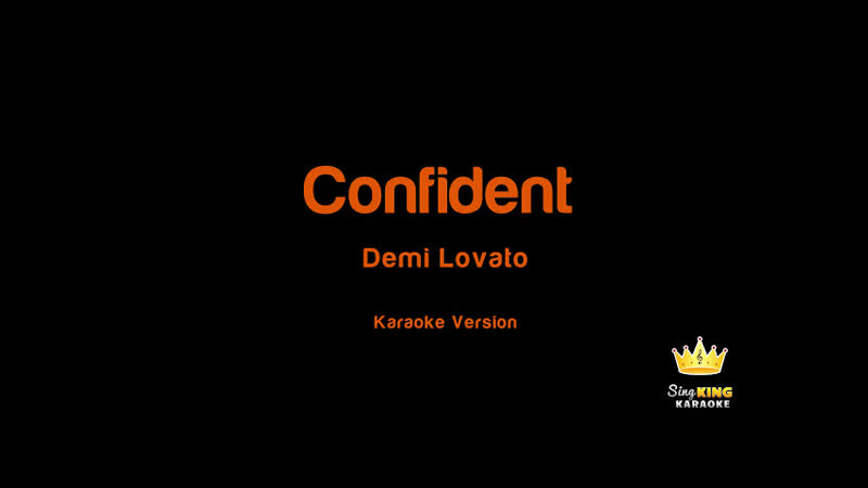 Demi Lovato Confident ( Karaoke