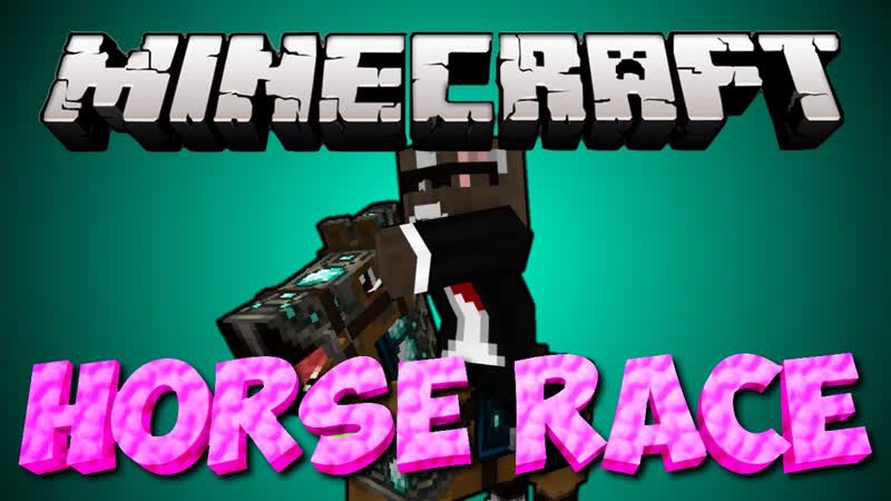 BRAND NEW Minecraft HORSE RACE