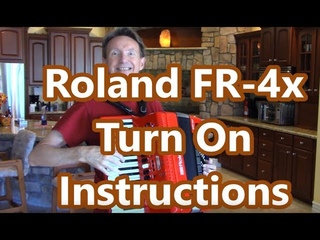 Roland FR 4x Accordion New Owner's Button Pushing Instructions