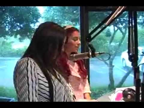 Ariana Grande and Daniella Monets FM 100 Memphis Radio