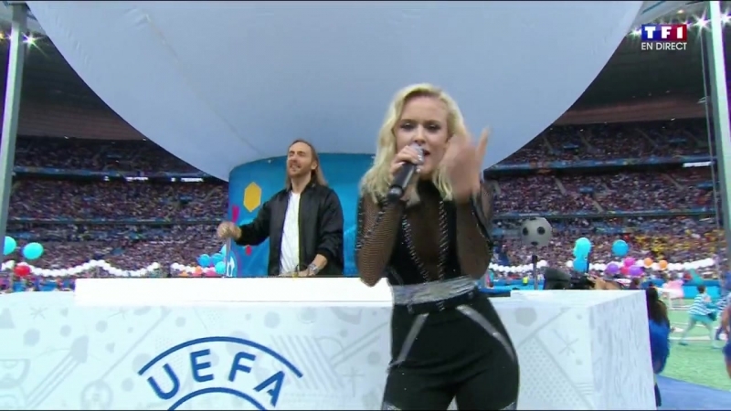 David Guetta Zara Larsson UEFA Euro 2016. Opening