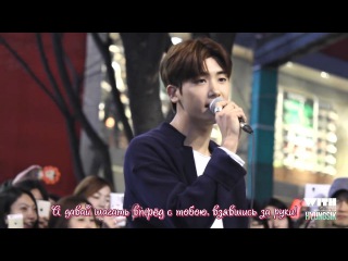 [rus sub] Park Hyung Sik (박형식 ZE:A) - Cherry Blossom Ending (Busker Busker cover)