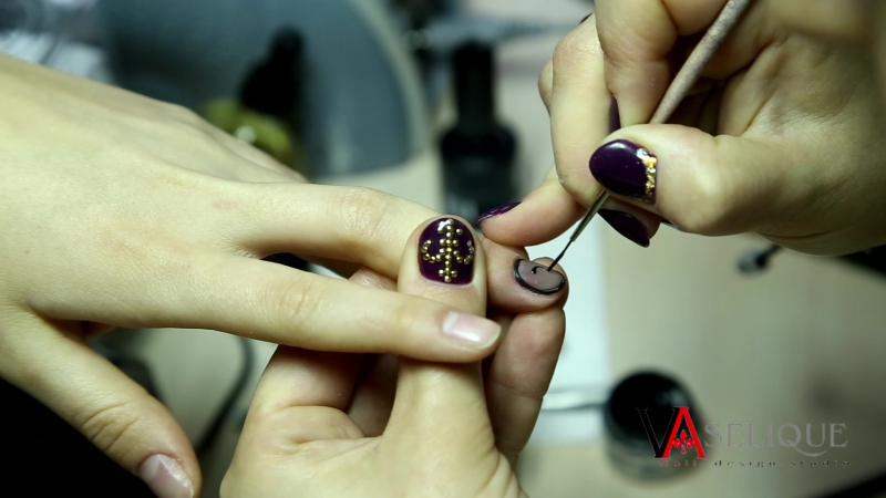 Дизайн гель лаком. Преподаватель Анжелика Васютинская г.