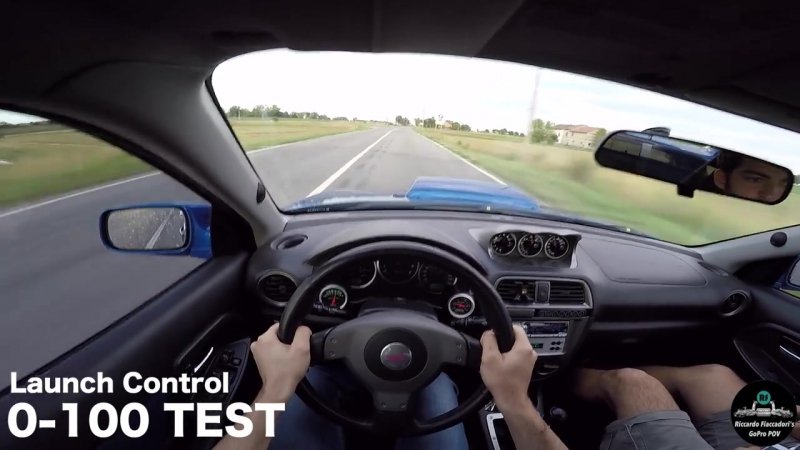JDM Family Тест Subaru Impreza WRX STI, Лаунч(0 100) Тормозной путь(100