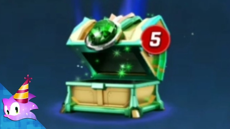 Sonic Forces: Speed Battle Lets Open Platinum Emerald Chest,