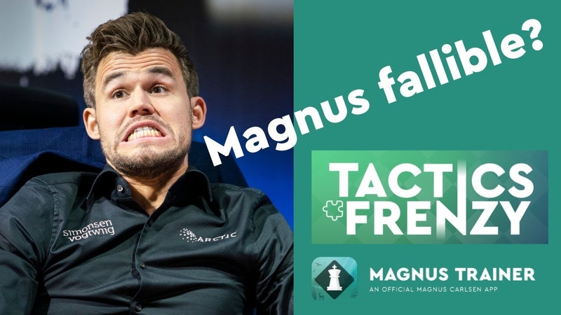 Magnus Carlsen Tries To Beat Tactics Frenzy Record In Just Five