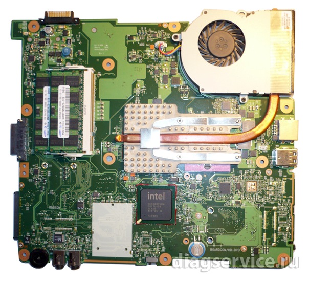 Оригинальная материнская плата для ноутбука Toshiba Satellite A200 A205 K0000529