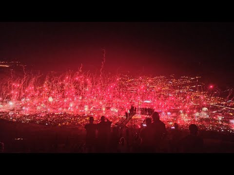 Velež Mostar fans celebrate 100 Years ( Red