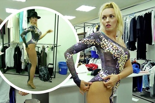 Как из Оли Поляковой, делали Анаконду. Backstage подготовки Танцев со звездами.